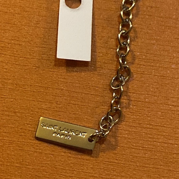 Saint Laurent Long Venetian Chain Necklace in Metal 692124 - Picture 5 of 7